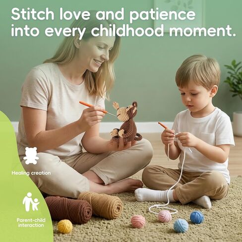 مجموعة Gipony Crochet للمبتدئين ، مجموعات الحيوانات الكروشيه ، مجموعة الكروشيه للمبتدئين مع دروس الفيديو خطوة بخطوة ، مجموعة الكروشيه المبتدئين للبالغين (Axolotl 1Pack) in Kuwait