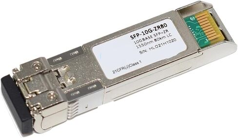 Optical Transceiver SFP-10G-ZR80 1550NM 80KM LC 10G Optical Module Original(2 Units) in Saudi Arabia