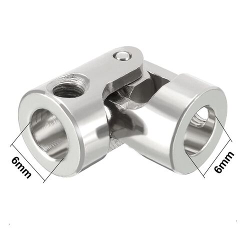 1pcs 6mm to Shaft Coupling Universal Joint U Coupler Connector 23mm x 11mm L23XD11 for Car Toy DIY in Saudi Arabia