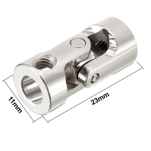 1pcs 6mm to Shaft Coupling Universal Joint U Coupler Connector 23mm x 11mm L23XD11 for Car Toy DIY in Saudi Arabia