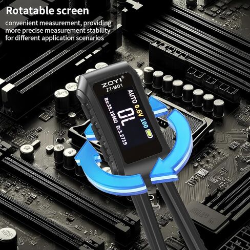 مجموعة ملقط ZT-MD1 الذكية LCR لصمام ثنائي RCL واختبارات الاستمرارية مع مقياس SMD ESR للجسر الرقمي للإلكترونيات الدقيقة in Kuwait