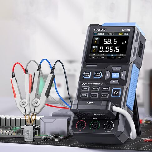 LC1020E جهاز اختبار الجسر الرقمي المحمول عالي الدقة LCR ESR لقياس مقاومة السعة والحث الإلكتروني للمكونات الإلكترونية in Kuwait