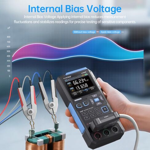 LC1020E جهاز اختبار الجسر الرقمي المحمول عالي الدقة LCR ESR لقياس مقاومة السعة والحث الإلكتروني للمكونات الإلكترونية in Kuwait