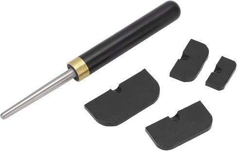 Saxophone Repair Tool Kit with 4 Tone Hole Pads Ebony Repair Stick and Dent Lapping Bar for Tenor Alto Soprano Saxophone in Saudi Arabia
