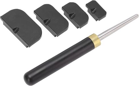 Saxophone Repair Tool Kit with 4 Tone Hole Pads Ebony Repair Stick and Dent Lapping Bar for Tenor Alto Soprano Saxophone in Saudi Arabia