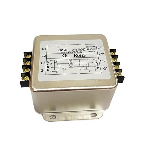 Three-Phase Three-Wire 380V Power Filter Anti-Interference CW12B-40A-S 005 Terminal Block 30A(CW12B-30A-S 005) in Kuwait