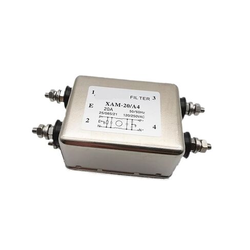 فلتر طاقة XAM 220 فولت HT172-20-M4-H1 مرحلة واحدة 10 أمبير 20 أمبير (HT172-20 -M4 -H1 20A بولت) in Kuwait