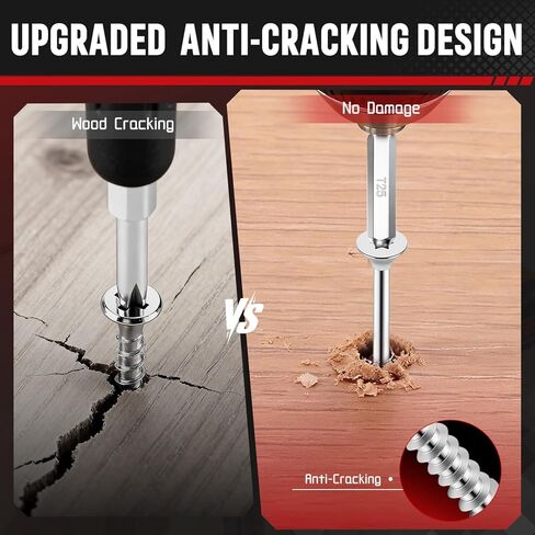 #10x2-1/2 بوصة 304 براغي سطح من الفولاذ المقاوم للصدأ 500 قطعة - مثبتات خشبية خارجية مقاومة للتآكل للأسوار والأسطح والمشروع الخشبي - لقمة محرك T25 Star in Kuwait