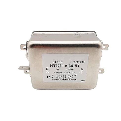 مرشح الطاقة HT323-16-L8-H1 16A 10A 20A مرشح مزدوج المرحلة (HT323-6 -L8- H1 6A) in Kuwait