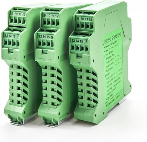 1pcs Current Signal Isolator Module Input Output 4-20mA DC 24V Power Supply Current Signal Isolation(4-20MA in and Out_1 in 3 Out) in Kuwait