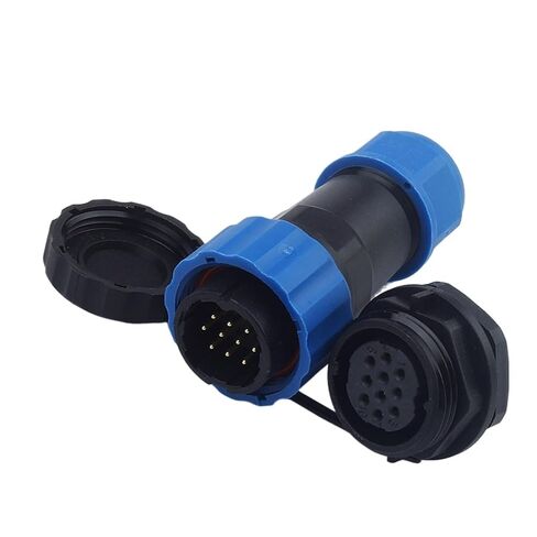 SP20 لحام الخلفي الجوز نوع المقبس IP68 سريع برغي الأسلاك موصل مقاوم للماء في الهواء الطلق (SP20-10L) in Kuwait