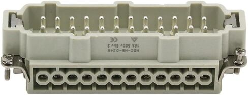 24 موصل أساسي للخدمة الشاقة HDC-HE-24 الذكر والأنثى 16A500V (موصل سالب) in Saudi Arabia