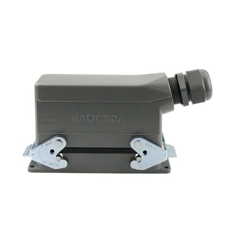 موصل عالي التحمل HDC-HE-024-B مع غطاء 24 خط أساسي قياس التيار المزدوج 16 أمبير الجهد 500 فولت in Saudi Arabia