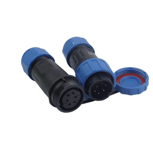 LP/SP20 لرسو السفن برغي المقبس الأسلاك IP68 كابلات الموصلات المقاومة للماء دبوس ذكر أنثى صندوق وصلات سريعة (LP20-2D) in Kuwait
