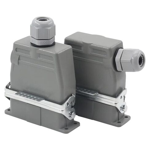 موصل مستطيل للخدمة الشاقة HDC-HD-025 25 دبابيس أساسية مقاومة للماء مقبس أدوات الآلة الصناعية 10A250V (الخط العلوي) in Saudi Arabia