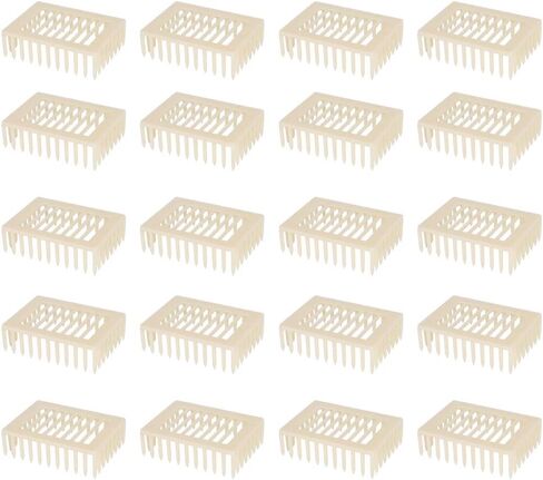 Plastic Square Shape Queen Rearing Box Bee Cage Beekeeper Tool Beekeeping Equipment for Beehive Inspection in Saudi Arabia