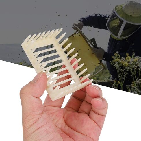 Plastic Square Shape Queen Rearing Box Bee Cage Beekeeper Tool Beekeeping Equipment for Beehive Inspection in Saudi Arabia