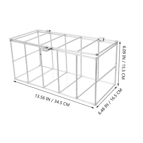 Holibanna Stackable Concrete Test Block Wire Cage for Curing and Maintenance Iron Storage Basket for Efficient Soaking and Specimen Holds Blocks in Saudi Arabia
