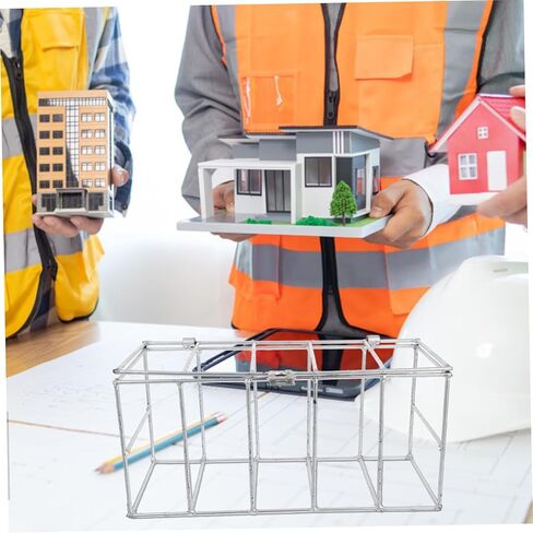 Holibanna Stackable Concrete Test Block Wire Cage for Curing and Maintenance Iron Storage Basket for Efficient Soaking and Specimen Holds Blocks in Saudi Arabia