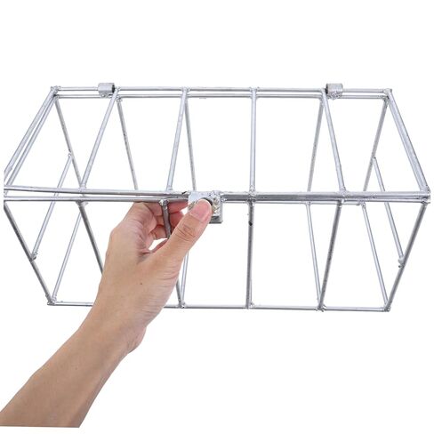 Holibanna Stackable Concrete Test Block Wire Cage for Curing and Maintenance Iron Storage Basket for Efficient Soaking and Specimen Holds Blocks in Saudi Arabia