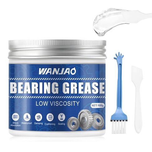 100g Washing Machine Damping Grease, Reduce Vibration and Noise Compatible with Most Washing Machines for Most Washing Machines Telescopes Cameras Mechanical Gears and Home Appliances in Kuwait
