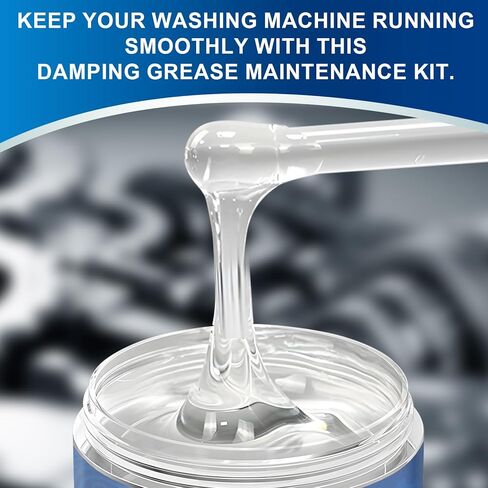 100g Washing Machine Damping Grease, Reduce Vibration and Noise Compatible with Most Washing Machines for Most Washing Machines Telescopes Cameras Mechanical Gears and Home Appliances in Kuwait