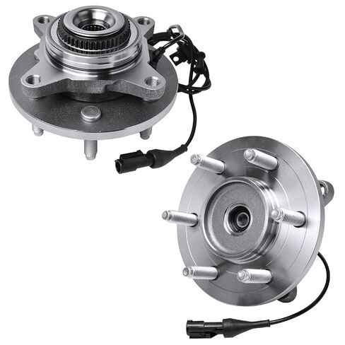 Detroit Axle - 4WD Front Wheel Bearing Hubs for Ford F-250 F-350 Super Duty 2011-2016, Replacement 2012 2013 2014 2015 F-250 F-350 Super Duty (SRW) Wheel Bearing and Hubs Assembly Set in Saudi Arabia