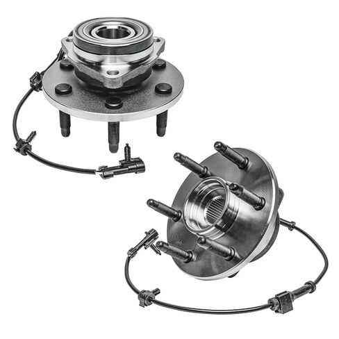 Detroit Axle - 4WD Front Wheel Bearing Hubs for Ford F-250 F-350 Super Duty 2011-2016, Replacement 2012 2013 2014 2015 F-250 F-350 Super Duty (SRW) Wheel Bearing and Hubs Assembly Set in Saudi Arabia