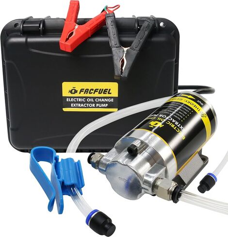 مجموعة مضخة زيت المحرك ، 12 فولت 100 واط مضخة مستخرج الزيت الكهربائي ، مضخة نقل الديزل المحمولة مع صندوق تخزين ، مضخة نقل الشفط للسيارات ، RV ، القوارب ، دراجة نارية ، أرجور العشب in Kuwait