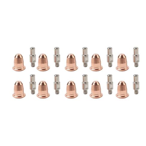 PD0116-08 Plasma Torch Cutting Nozzles Electrode Tips 20PCS for PT60 IPT-60 PTM-60 PT40 IPT40 Copper in Saudi Arabia