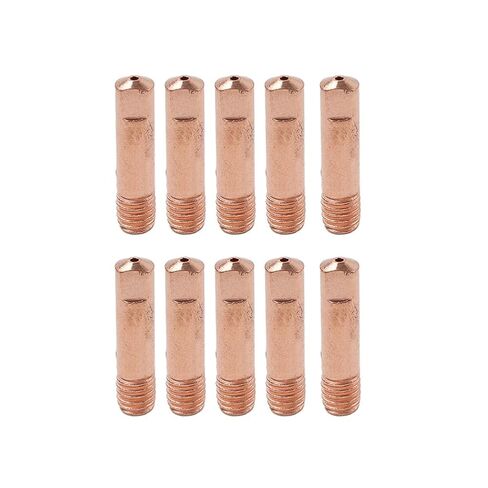 10x Tips 0.6mm/0.8mm/0.9mm/1.0mm/1.2mm .045 MIG Welding Gun Accessory Gas Diffusers Tip Holders Mig Nozzle in Saudi Arabia