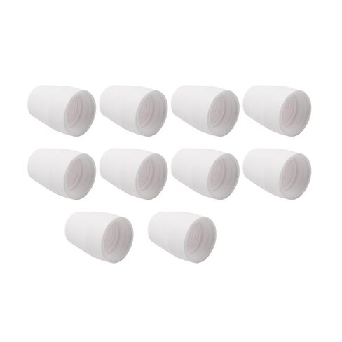 10PCS Plasma Cutting Shield Cap 18204 Nozzles Torch White Ceramics for LG40 CT312 PT31 in Saudi Arabia