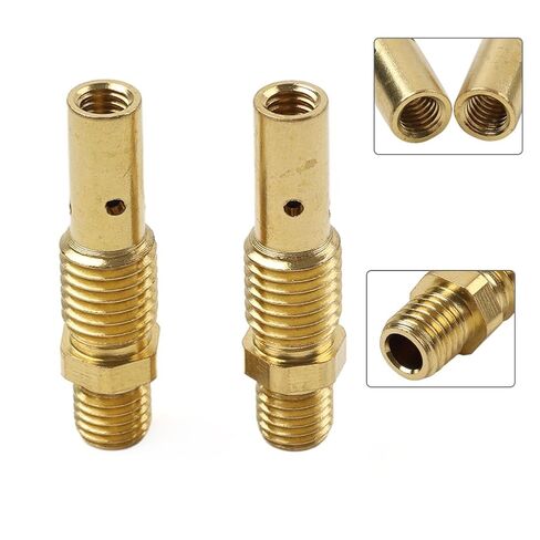 2Pc Tips Holder Mig Welding Nozzle MIG Gun Accessory Gas Diffusers Tip Holders Fors 100HD 125HD 140HD Welder in Saudi Arabia