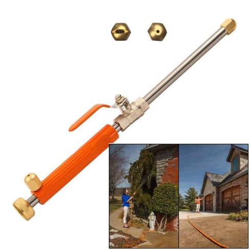 Automative High Pressure Wand, 18" Water Power Washer for Wash and Window Washing, with Jet/Fan Nozzle Tips Orange in Saudi Arabia