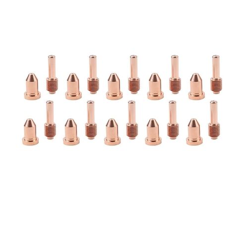 20PCS Plasma Cutting Electrode Tips 192048 Nozzles Torch Copper for ICE50 Torches in Saudi Arabia