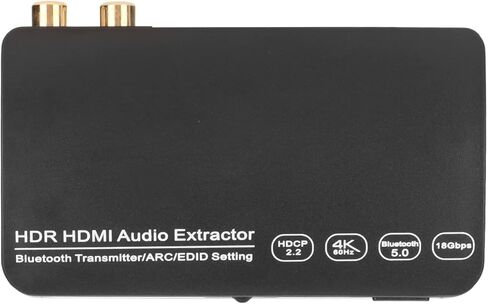 Audio Extractor 4K 60Hz HDR Transmitter Synchronous ARC Splitter in Saudi Arabia