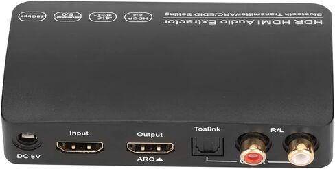 Audio Extractor 4K 60Hz HDR Transmitter Synchronous ARC Splitter in Saudi Arabia