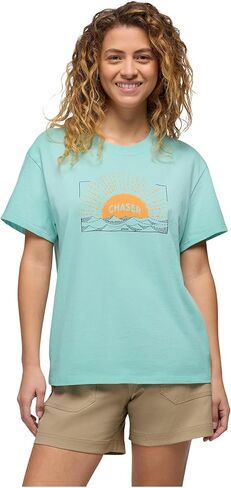 prAna Womens Sun Chaser Journeyman Short Sleeve Tee in Saudi Arabia