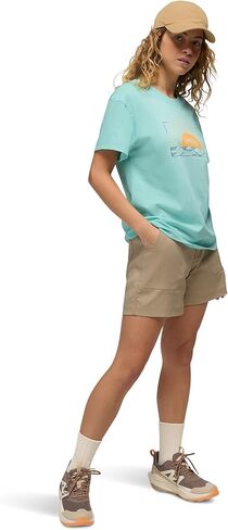 prAna Womens Sun Chaser Journeyman Short Sleeve Tee in Saudi Arabia