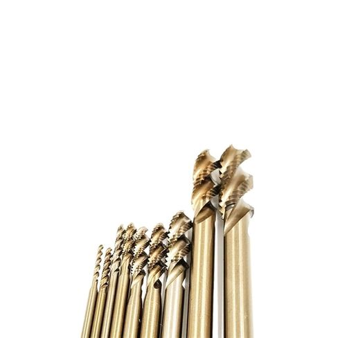 Long Cobalt Screw Thread Tap Drill Bit M35 Pointed Spiral Flute M2-M12 1Pcs(Color:Pointed Tap,Size:1PC_M2X90L) in Saudi Arabia