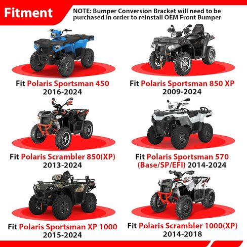 WeiSen 3000lb Electric Winch Kit w/Winch Mount and Rocker Switch Fit Polaris Sportsman 400 450 500 550 570 800 850 Scrambler XP 850 1000 2011-2025, with Synthetic Line Fairlead Hook and Stopper in Saudi Arabia