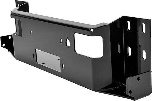 KUAFU Universal Front Hidden Bumper Winch for All Full Size Front Bumpers Compatible with Ford F-150 F-250 F-350 F-450 F-550 Bronco Dodge Ram Winch Tray Mount Plate Powder Coated Steel in Saudi Arabia