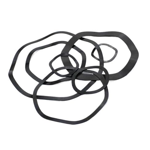 Wave Spring Washer 65Mn Carbon Steel Three Wave Crest M3 M4 M5 M6 M8 M10-M118 Black Wave Gasket Spring Gasket Elastic Washers(M86x98x0.6(2pcs)) in Saudi Arabia