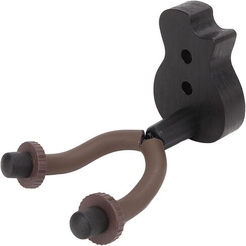 Guitar Wall Mount Holder Rack with Black ABS Iron Rubber MaterialOptimized for Acoustic and Electric InstrumentsUniversal Design Supports Bass Guitar, Violin, Mandolin, Banjo, and in Saudi Arabia
