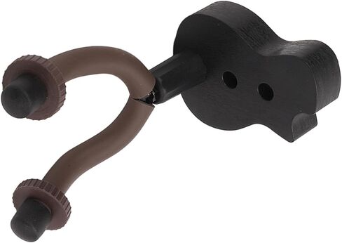Guitar Wall Mount Holder Rack with Black ABS Iron Rubber MaterialOptimized for Acoustic and Electric InstrumentsUniversal Design Supports Bass Guitar, Violin, Mandolin, Banjo, and in Saudi Arabia