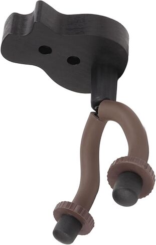 Guitar Wall Mount Holder Rack with Black ABS Iron Rubber MaterialOptimized for Acoustic and Electric InstrumentsUniversal Design Supports Bass Guitar, Violin, Mandolin, Banjo, and in Saudi Arabia