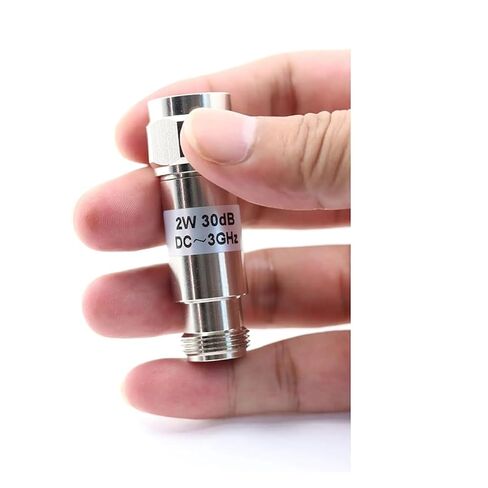 2-watt N-JK attenuator, DC to 3GHz, 50 ohms(1db) in Saudi Arabia