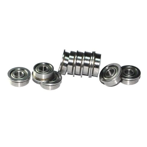 10pcs MF63ZZ Flange Bearing 3x6x2.5mm Miniature Deep Groove Ball Shielded Bearings MF63Z in Saudi Arabia