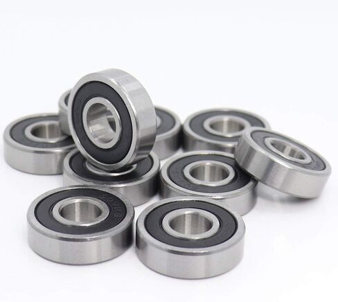 10 قطعة 609RS الكروم الصلب تحمل ABEC-1 9x24x7mm 609-2RS مصغرة الكرات 609 2RS in Kuwait