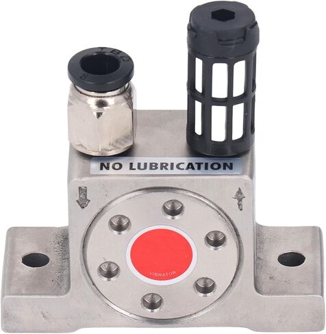 G1/8in Air Turbine Vibrator 304 Stainless Steel,Stainless Steel Pneumatic Vibrator,Pneumatic Oscillator with 210N Force for Funnel Sandblaster and Conveying in Saudi Arabia